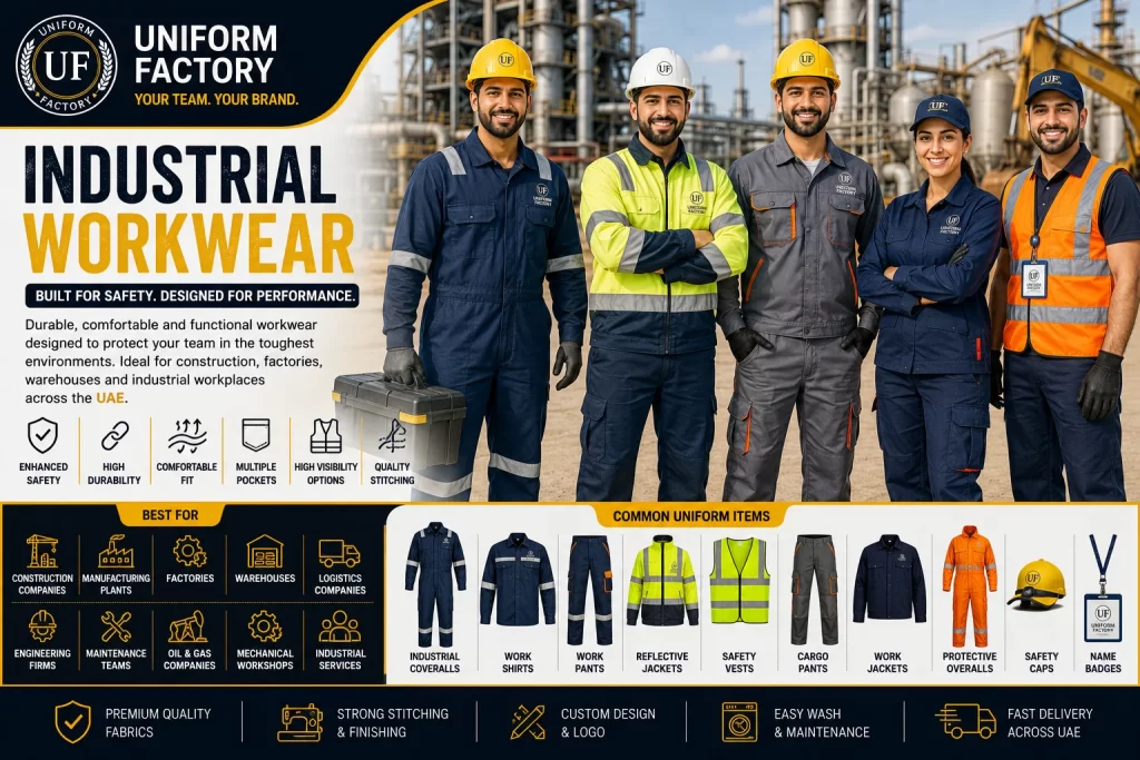 Industrial workwear for tough environments