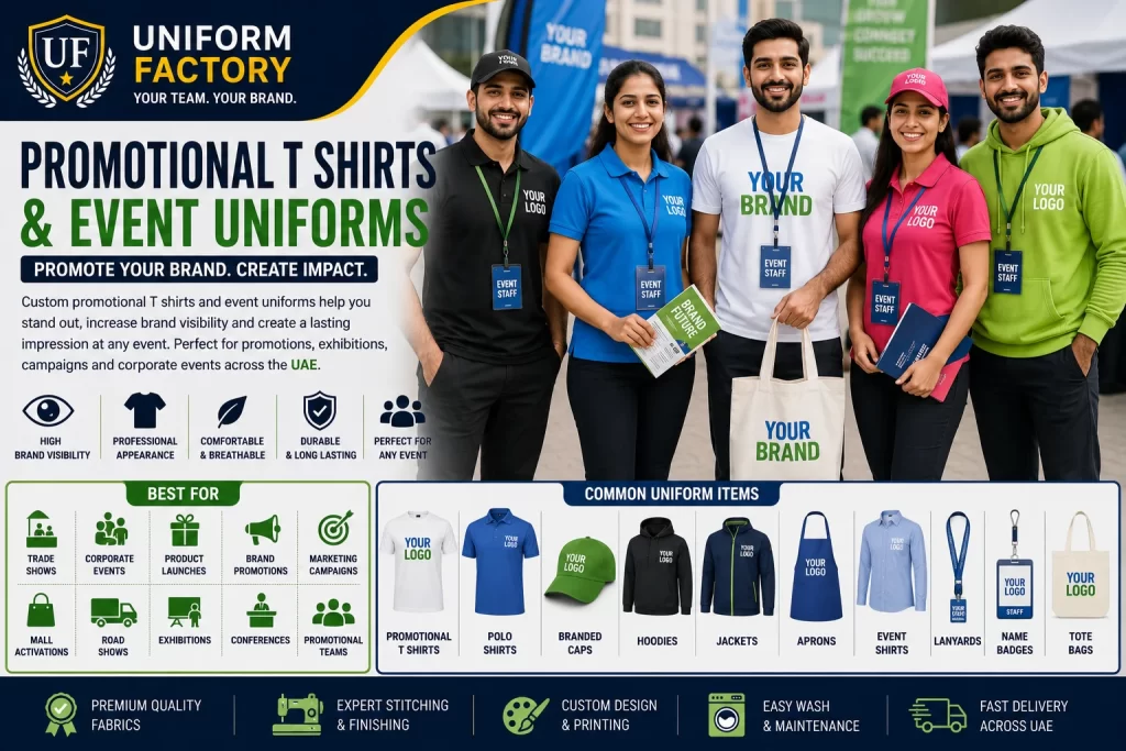 Promotional uniforms for any event