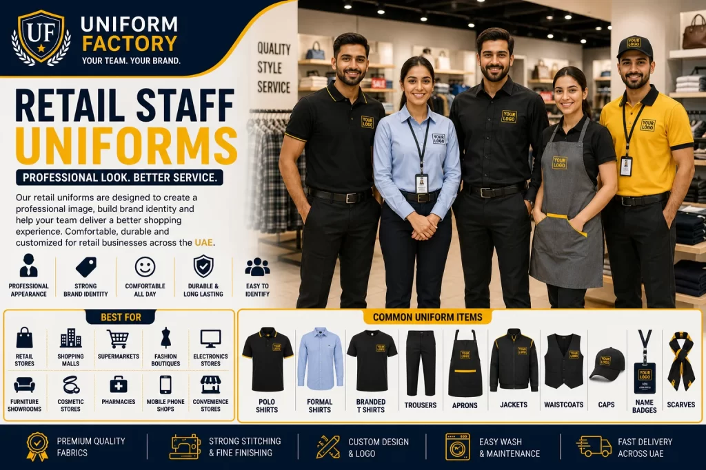 Retail uniforms for a professional look
