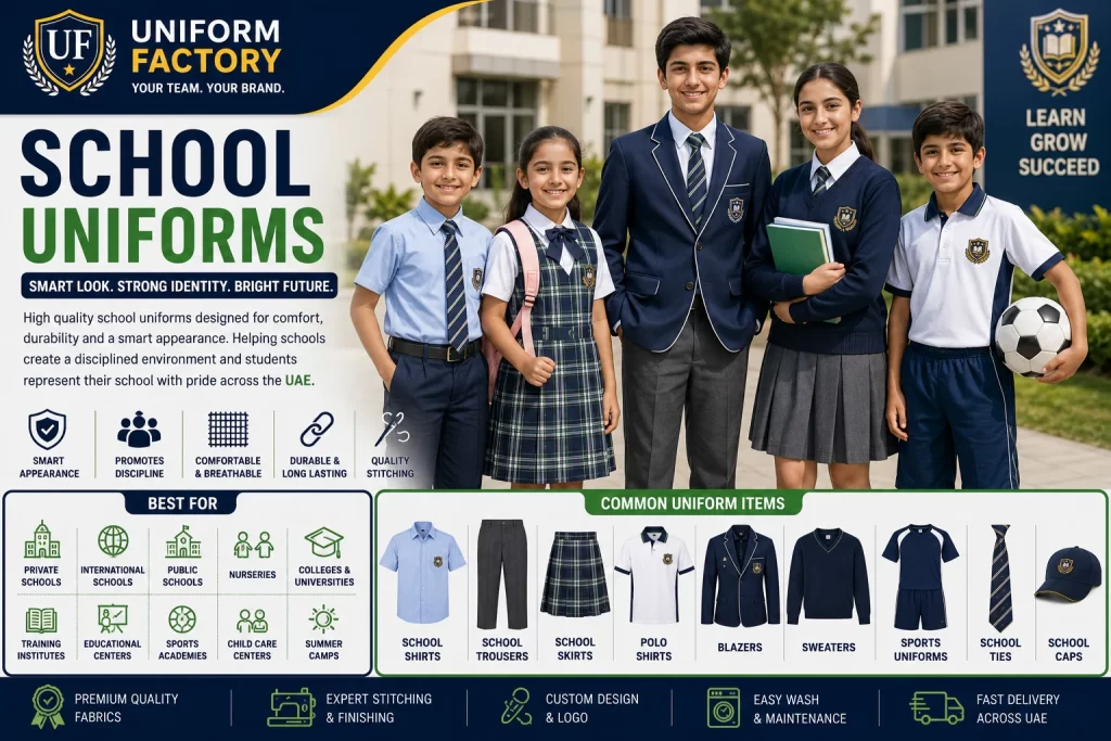 Smart school uniforms for a bright future