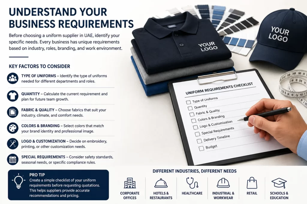 Understanding business uniform requirements